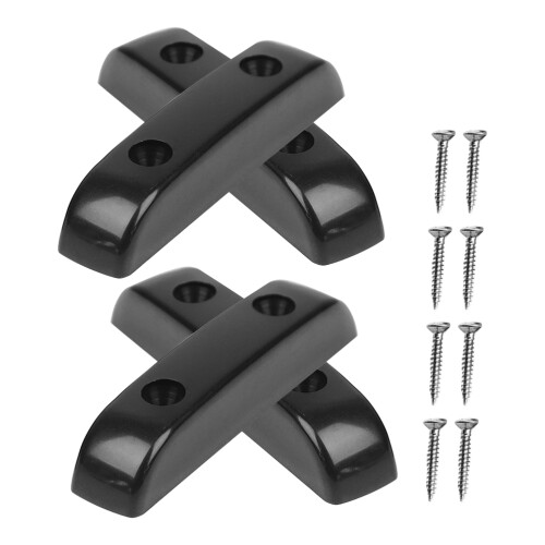 1Ensemble Pièce De Remplacement Repose-Pouce Plastique Noir Pour Basse