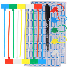 5Sets Nylon Kabelbinders Assortiment Kabellabels Voor Thuis & Office