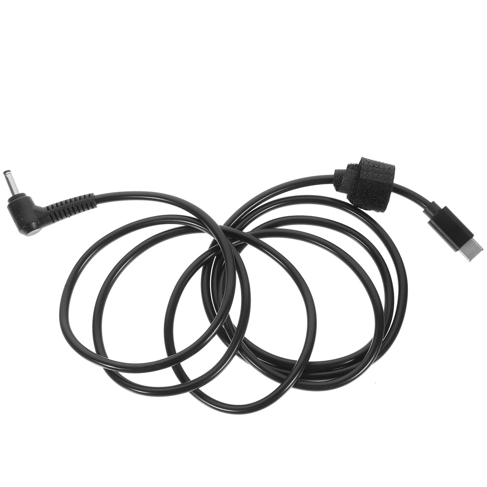 4Pcs Usb Type C To Dc Power Cord Flexible Charging Adapter Cable Black 3642752473724