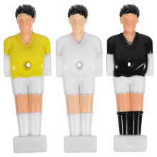 15Pièces Joueurs Baby-Foot En PVC Coloré Pour Décor Et Jeux De Table