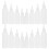 48Pcs Tip Applicator Bottles Pe for Small Liquid Storage White 1