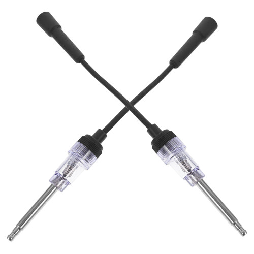 6Pièces Testeur Bougie Auto Plastique Fer Usage Et