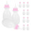 36Pièces Jouets Miniatures Blancs Plastique Durable 1