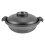 2Pièces Cocotte Céramique Noire Couvercle Pour 1