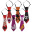 30Pièces Cravates Halloween Couleurs Assorties 1