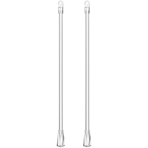 8Pcs Blinds Stick Replacement Curtain Pull Rod Transparent PP Wands