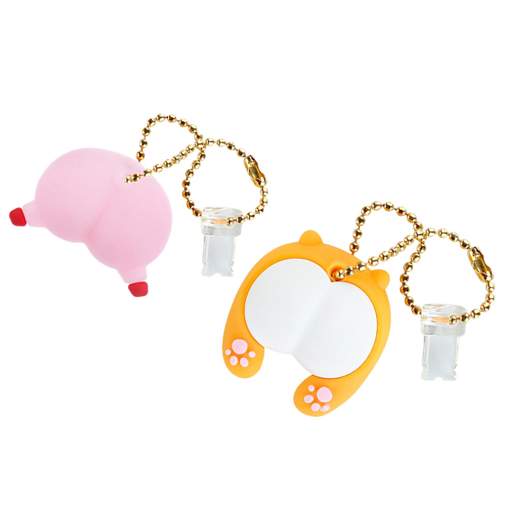 6Pcs Mobile Phone Plug Pvc Anti-Dust Cartoon Charging Port Covers 3642752499625