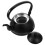 2Pcs Stainless Steel Tea Kettle Black for Home Kitchen Kettle 1