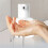 550ml Automatic Sensor Hand Machine with Infrared Sensor Electric Dispenser IPX5 Waterproof for Home White A 7