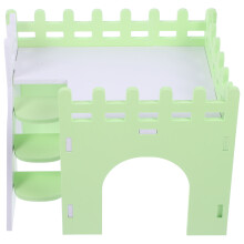 4Pcs Light Green Hamster Hideaway Hideout PVC Small Animal Hut