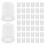 150Pcs Plastic Liquid Dispenser Syringe Adapter for Perfume and Refill 1