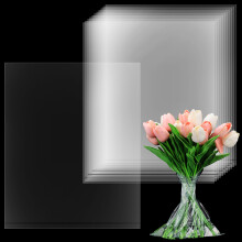 200Pcs Transparent Pe Floral Water Bags for Bouquet Preservation