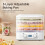 Food Freeze Dryer Machine 360 Airflow Dryer Machine for Candy Snacks with Adjustable Timer and Temperature Control (EU) 4