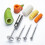 4 Pack Vegetable and Fruit Coreer Vegetable Cutter Vegetable and Fruit Coreer Spiral Coreer Fruit Coreer Tool 1