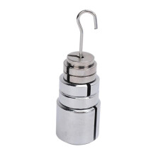 Laboratory Slotted Mass Kit, Slotted Weights, Easy to Use Portable Chrome Steel High for Classroom