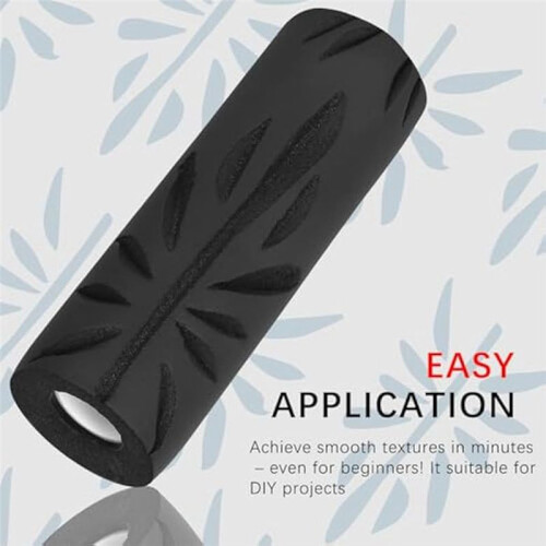 Drywall Texture Roller - 9 Inch Crow'S Foot Texture Roller for Creating Decorative Textures  Ceilings and Walls 2
