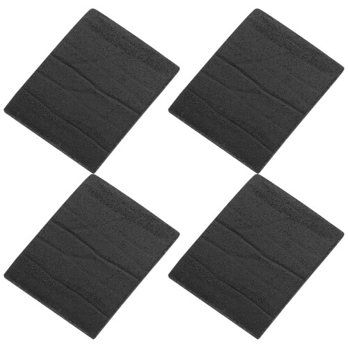 12Pcs Black Foam Mahjong Pads Automatic Table Parts Silent Replacement