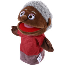 3Pcs Plush Hand Puppets Comfortable Educational Toy