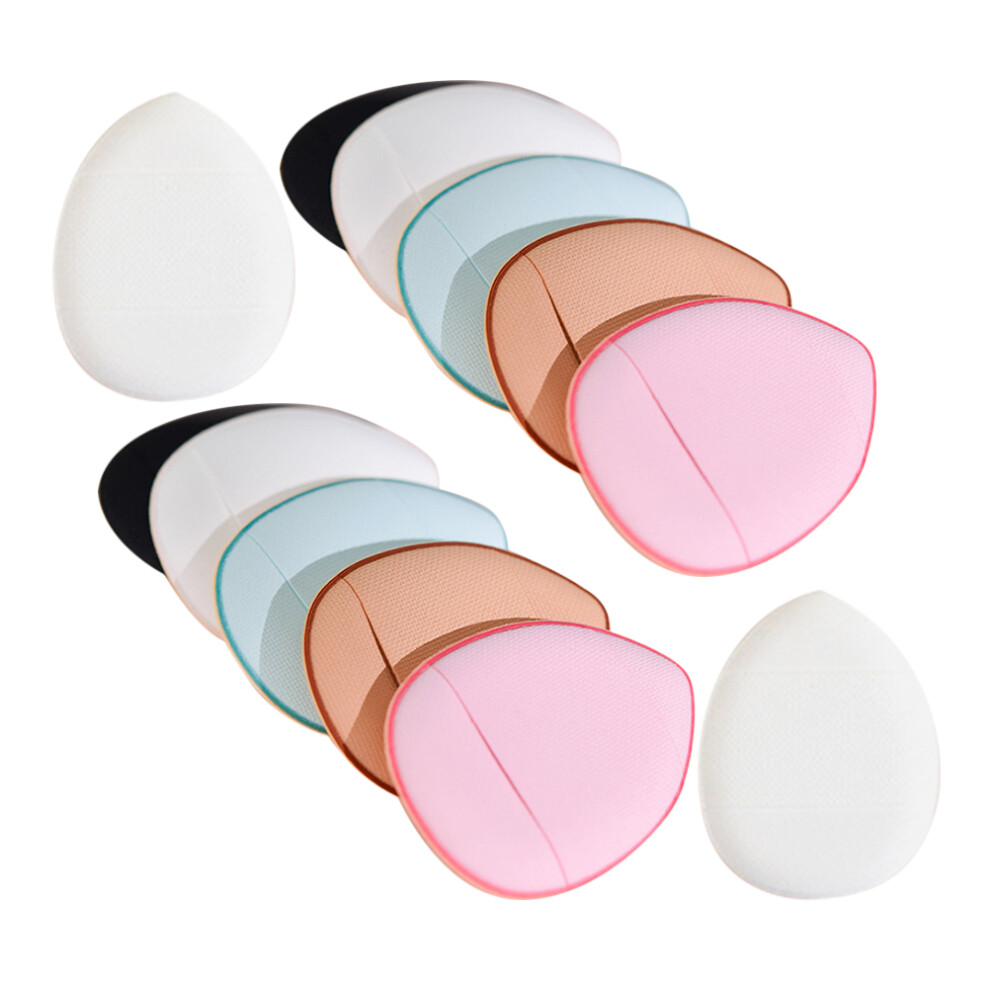 Iplusmile 48Pcs Assorted Color Face Powder Triangular Mini Makeup Tools