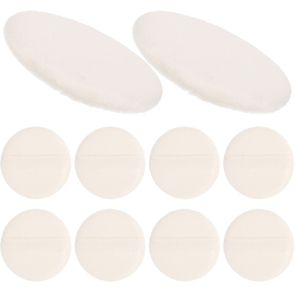 Aboofan Light 48Pcs Velour Body Powder Soft Makeup Sponges For Face And Creams