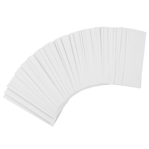 300Pcs Paper Fragrance Strips White Portable Testing
