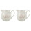 2Pcs Elegant White Ceramic Sauce Cups for Kitchen and Table Use 2