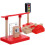 4Sets Interactive DIY Gas Station Model with Rotating Lift Road Block 1
