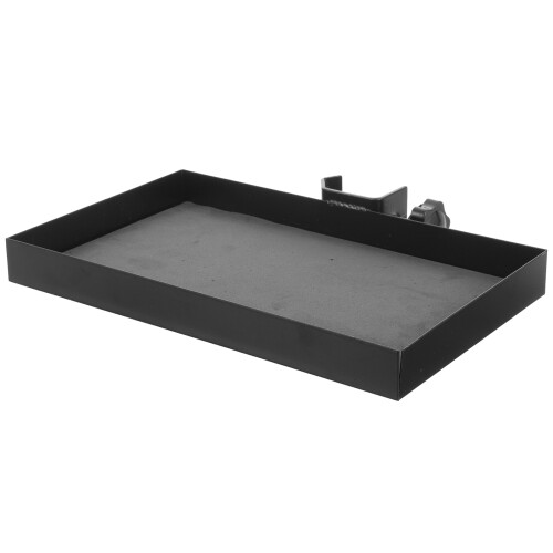 3Pièces Plateau Microphone Métal Noir Multifonction Durable