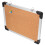 3Sets Practical Cork Boards for Wall Office School with Wood Frame 1