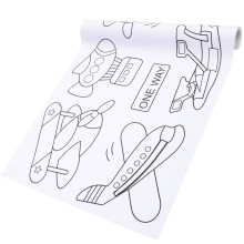4Pcs Kids Art Paper Roll Multi-Color Drawing Paper for Painting Crafts
