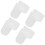 8Pcs White Silicone Clarinet Rest Cushions Soft Thumb Support 1