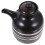 3Pcs High-Grade Black Sauce Dispenser Sturdy Ceramic Kitchen Jar 1