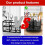 360 Rotating Silverware Utensil Holder - 5 Compartment Whirling Utensil Holder Kitchen for Spoon Fork Flatware Storage 6