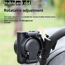 Baby Stroller Cup Holder Universal Rotatable Phone Holder Stroller Children Pram Water Bottle Holders