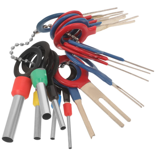 5Sets Terminal Ejector Tool Kit Car Wiring Connector Pin Removal Set