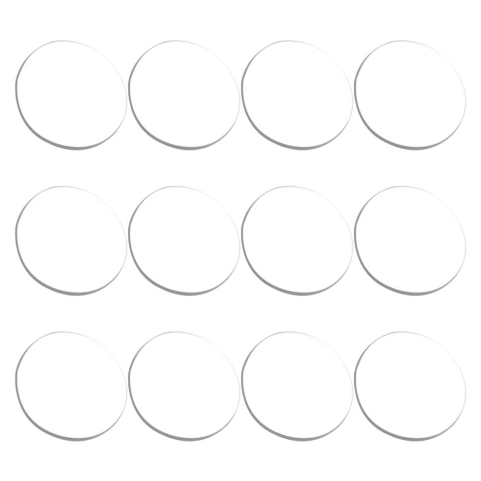 60Pcs Glass Table Rubber Spacers Clear Pp Bumper Pads For Floor Use 3642825079570