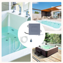 Ozone Generator with Air Stones for Cold Plunge 300mg/H High-Efficiency Water Ozonator with Air Stones EU Plug