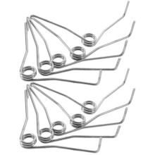50Pcs Stainless Steel Pruner Springs for Garden Shears Silver Flexible
