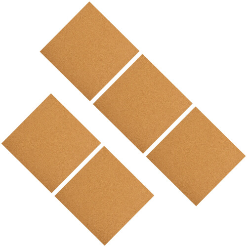 10Pcs Chocolate Cork Board Set DIY Decorative Display Bulletin Boards
