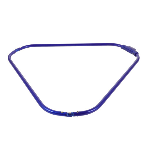 2Pcs Compact Blue Aluminum Alloy Fishing Net Frames for DIY Nets