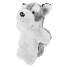 2Pcs Plush Wolf Hand Puppet Storytelling Toy Interactive Education