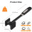 Meat Tenderizer, Dual-Side Meat Mallet, Heavy Duty Solid Meat Hammer Pounder Tool for Tenderizing Steak, Pork and Beef 7