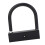High Security Motorcycle U Lock with 110dB Alarm, Metal Construction 1