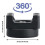 15pcs Magnetic Cable Zip Tie Base, Wire Cable Holder, Cable Ties Mount Wire Clips for Cable Wire Holder Clip (Black) 7