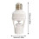 E27 LED Bulb Holder with PIR Motion Sensor 110-240V Bubble  Infrared Sensing Adjustable Lamp Base 9