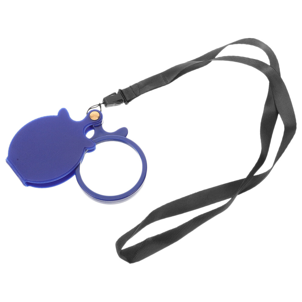 Villcase 3Pcs Magnifying Glass For Reading Books Portable Small Multicolor Lens