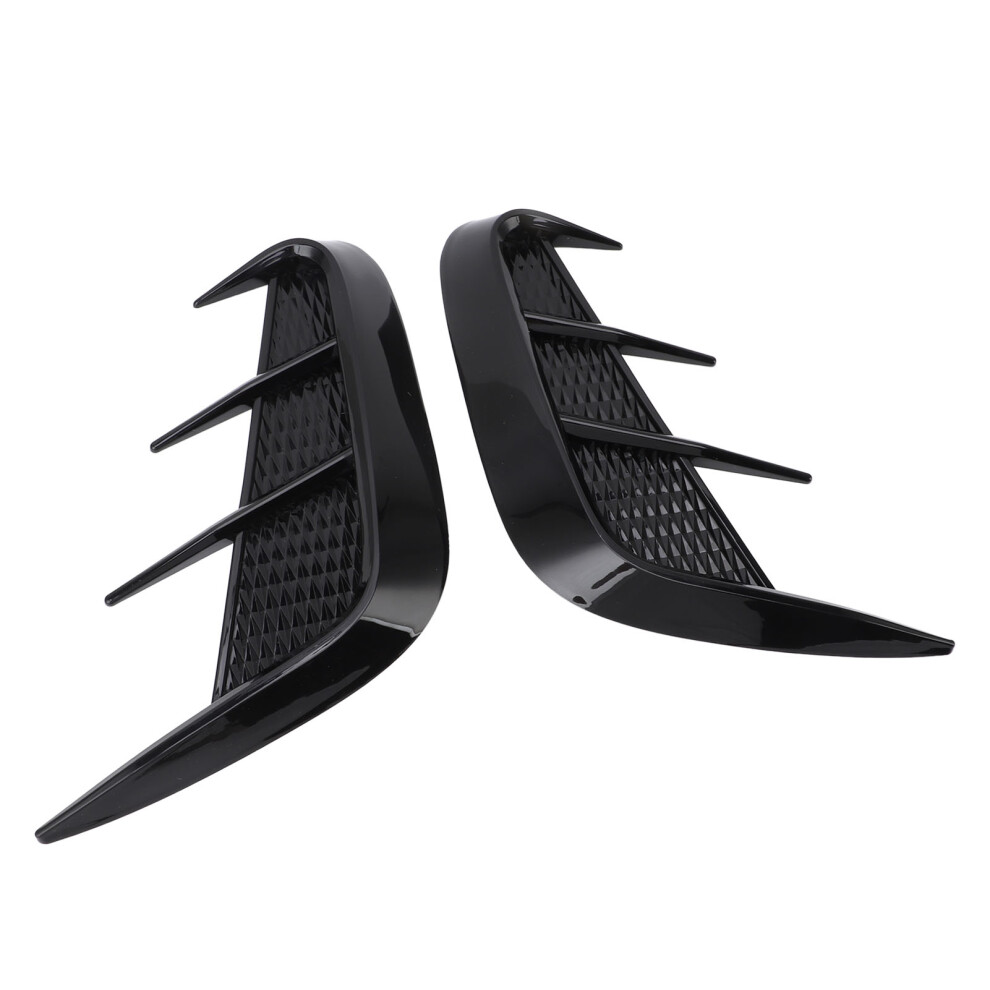 E90 1 Series Side Vent Cover Pair Glossy Marker Side Air Vents Black 4081384577919