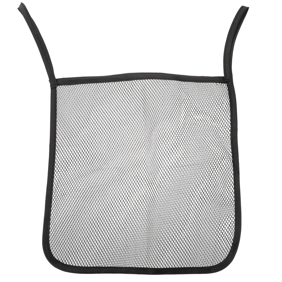 2Pcs Hanging Baby Supply Organizer Stroller Mesh Diaper Bag Black Aboofan