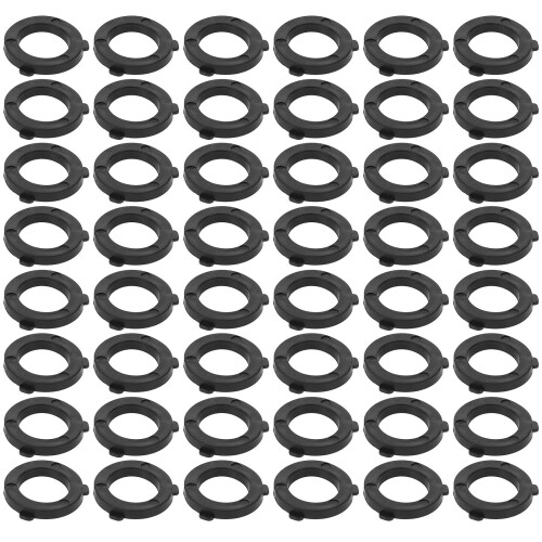 200Pcs Practical Black Rubber Hose Gaskets for Garden Hose Maintenance