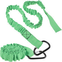 4Pcs Portable Paddle Board Straps Green Adjustable with Anti-Drop Rope